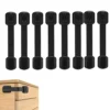 Cabinet Drawer Safety Locks with Strong 3M Adhesive Latches for Easy Install Toilet/Oven