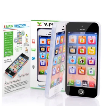 Toy Phone with Lights & Sounds for English Learning Baby Education