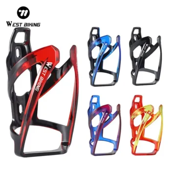 Bicycle Water Bottle Cage Colorful Gradient Secure Ultralight MTB/ROAD