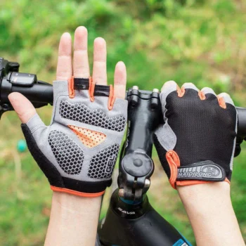 Cycling & Gym Gloves Half-Finger Breathable Anti-Slip Comfort Mitts