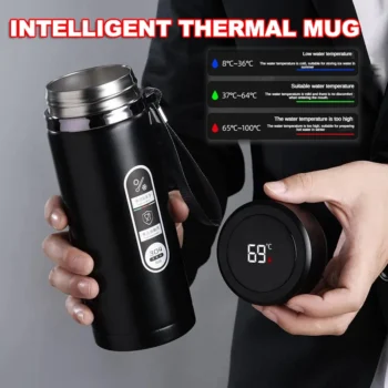 300ml Insulated Stainless Steel Travel Mug for Hot and Cold Beverages