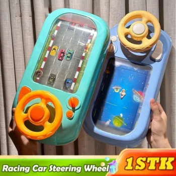 Racing Car Steering Wheel Toy Musical Driving Adventure for Baby