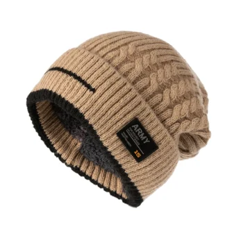 Unisex Thick Knit Beanie Hat – Warm Winter Bonnet
