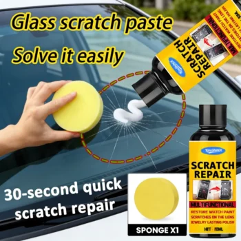 Glass Scratch Polishing Paste for Car & Glass Restoring Luster