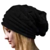 Unisex Oversized Slouchy Beanie Hat – Warm Winter Knit Cap