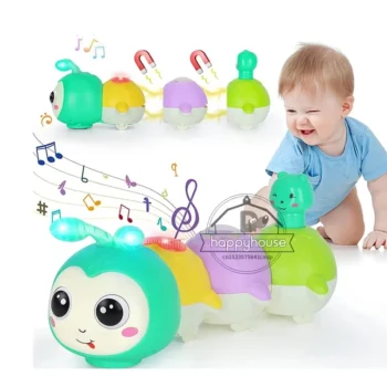 Light-Up Musical Baby Crawling Toy for 6–12 Months, Learn & Play