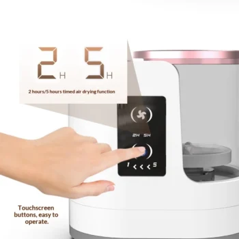 Electric Makeup Brush Cleaner with Drying—Fully Automatic, Gentle