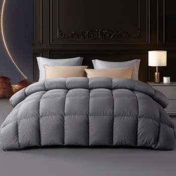 Feels Like Down Hotel Quality DUVET QUILT 13.5 & 15 Tog | Super Soft Microfiber Covered Filled with Hollow Fiber - Best for Winter - Machine Washable - Warm and Cozy All Sizes UK.