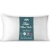 Posh Tag Hotel Quality Stripe Pillow Pack of 1, 2, 4, 6, 8 Bounce Back Bed Pillows Premium Filled
