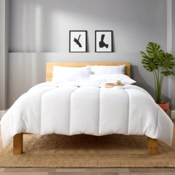 All Seasons Duvet/Corovin – Lightweight & Breathable Comforter, Ultra-Soft, 2.5, 4.5, 7.5, 10.5, 13.5, 15, 15 Tog, All Sizes Available