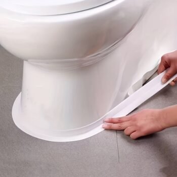 Upgrade Your Bathroom with Self-Adhesive Waterproof Caulk Strip Tape!