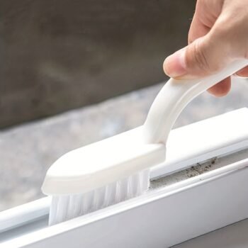 , Groove Cleaning Brush, Handheld Crevice Brush, Bathroom Floor Wall Tile Toilet Cleaning Brush, Window And Door Track Brush, Dust Removal Brush, No Dead Corner, Cleaning Supplies, Cleaning, Back to Supplies