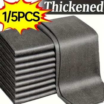 Magic Cloth Glass Cleaning Cloth, Reusable Microfiber Towel, Streak-Free and Watermark-Free, Suitable for Windows, Mirrors, Car Washing, Kitchen and Bathroom Surfaces, Thickened and Mark-Free