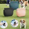 Dog Treat Pouch Auto-Closing One-Hand Pocket Bag for Training Rewards