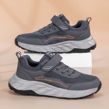 Men's Casual Sneakers, Thick Sole Anti-Slip, Lightweight Plus Size