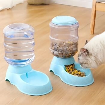 Automatic Pet Water Dispenser 3.8L Gravity-Fed Steady Water for Pets