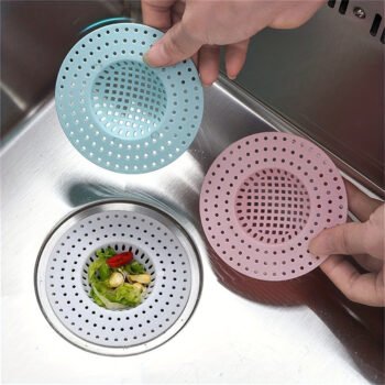 1/2/3/4/5/6/7/8/9/10/15 Pack Random Color Sink Drain Filter Set – Anti-Clog, Pest-Blocking Mesh for Kitchen/Bathroom, Easy-Clean & Durable