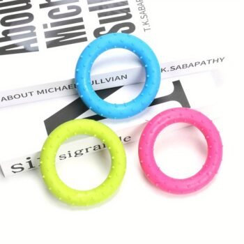 TPR Small Dog Chew Toy with Thorn Circle Texture for Anti-Bite Training